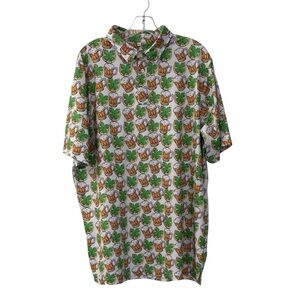 Kandy Golf Irish St. Patrick’s Day Polo Shirt Top Size XL